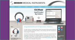 Desktop Screenshot of bensonmedical.com
